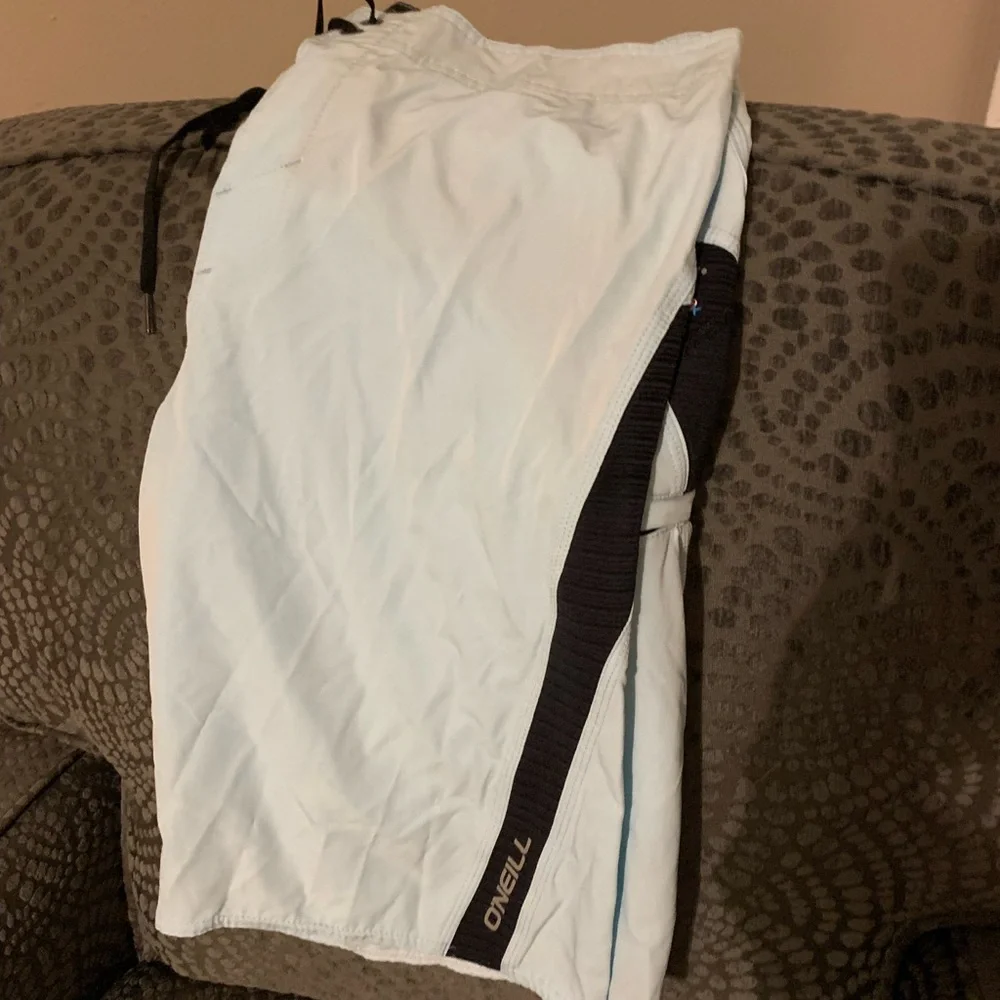 O'NEILL Men's 21 Inch S-Seam Boardshorts - Quick Dry Stretch Fabric,32,Pale Blue - Picture 13 of 16